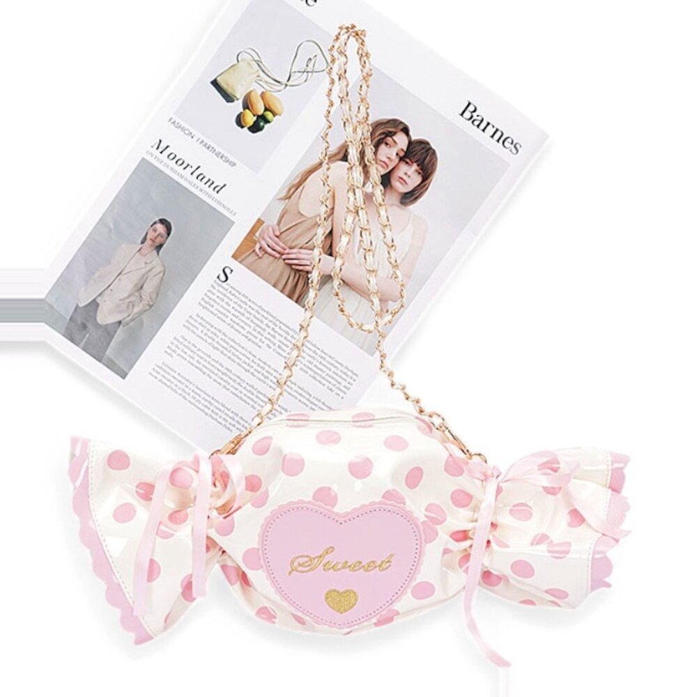 BNWT Eye Candy Iconic Clutch Swing Bag Fun Bag Candy Bag